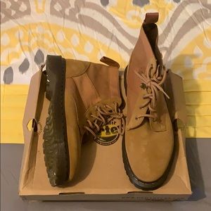 Dr. Martens Tan Beam Biscuit Boots